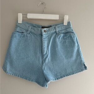 Bonjour Vintage Light Blue Denim Women's Shorts Size 26